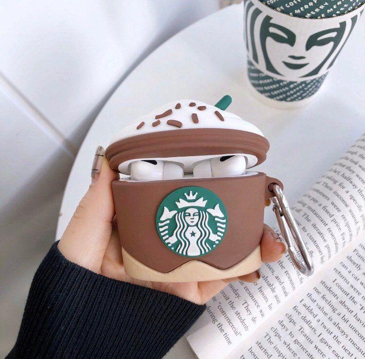 STAR-BUCKS Brown Silicone AirPods Case Cover For 1-2 & PRO - Hanging Owl  India
