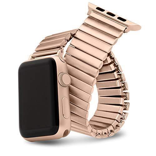 Stretchable Stainless Steel Solo Loop Band For Apple Watch 42-44-45-49 mm - Hanging Owl 