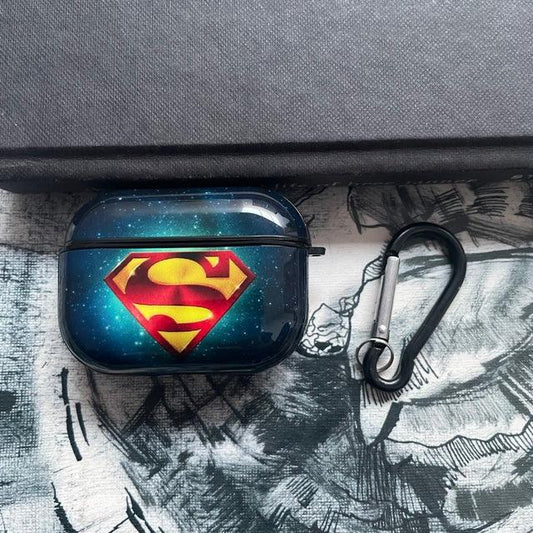 Superman Galaxy Glossy Silicone Case Cover For AirPods Pro - Hanging Owl  India