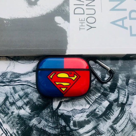 SUPERMAN GLOSSY SILICONE COVER FOR AIRPODS PRO - Hanging Owl  India