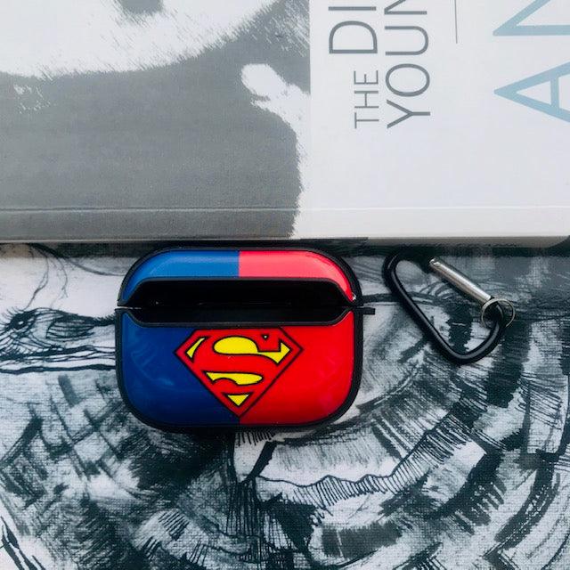 SUPERMAN GLOSSY SILICONE COVER FOR AIRPODS PRO - Hanging Owl  India