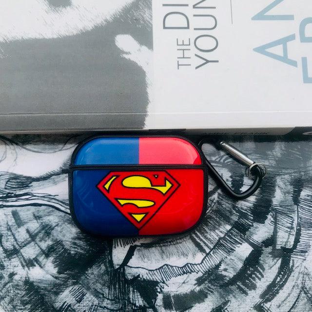 SUPERMAN GLOSSY SILICONE COVER FOR AIRPODS PRO - Hanging Owl  India