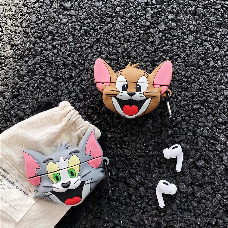 TOM & JERRY PRO SILICONE AIRPODS CASE COVER FOR PRO - Hanging Owl  India