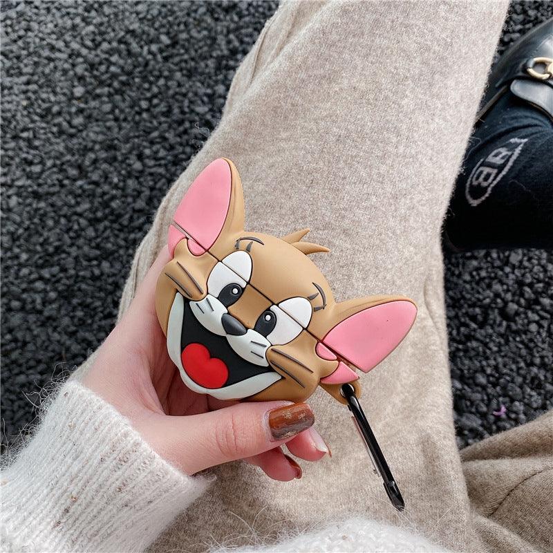 TOM & JERRY PRO SILICONE AIRPODS CASE COVER FOR PRO - Hanging Owl  India