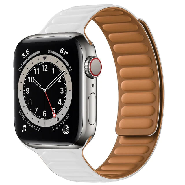 Silicone Magnetic Link Band For Apple Watch 38-40-41 mm